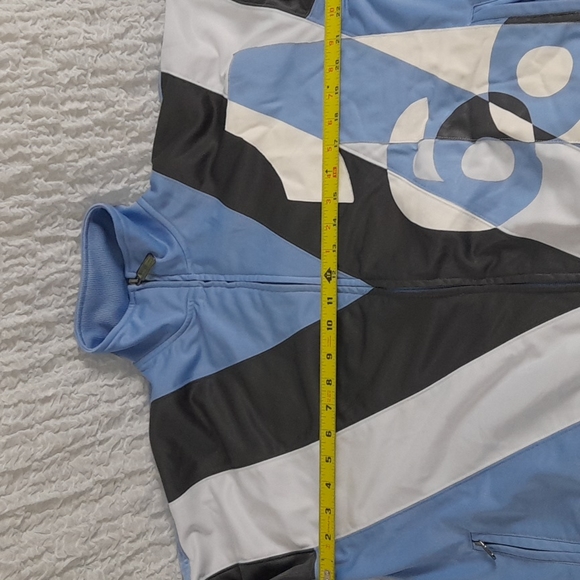 Sean John Full Zipped Sweater Jacket Small Blue #61 - Picture 8 of 11